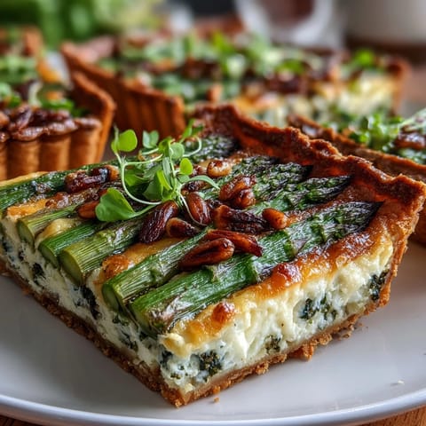 Spring Asparagus Puff Tart