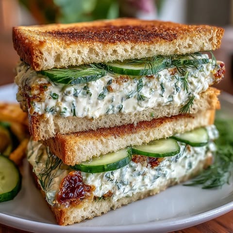 Bright lemon butter tea sandwiches with cucumber and radish, an easy vegetarian appetizer for Mothers Day brunches