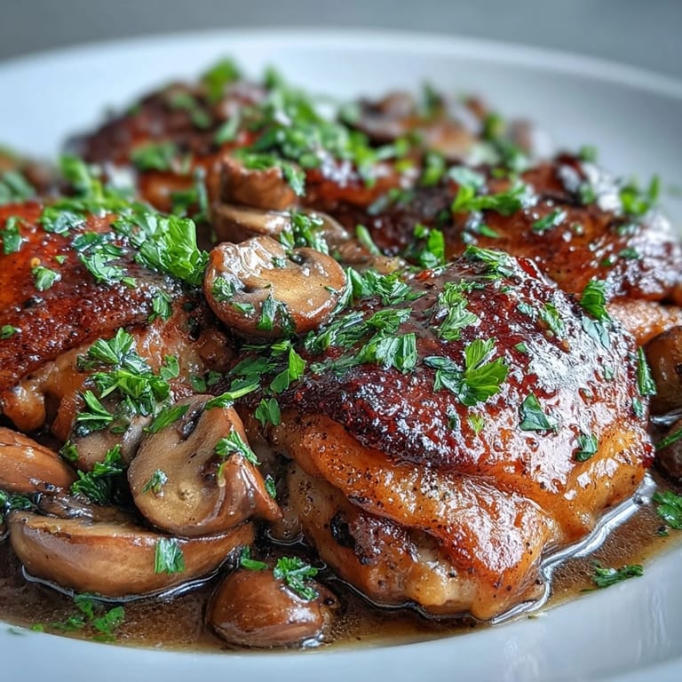 A rustic bowl of Coq au Vin Rosé featuring juicy chicken and carrots in a glossy, rose-hued sauce.