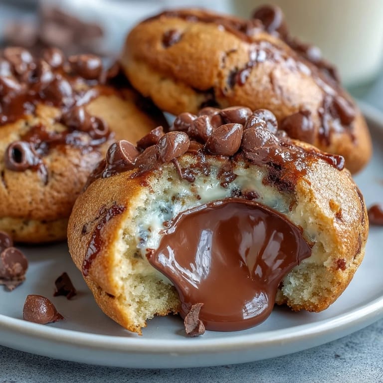 Warm Cadbury Creme Egg cookies fresh from the oven, oozing with sweet fondant filling.  
