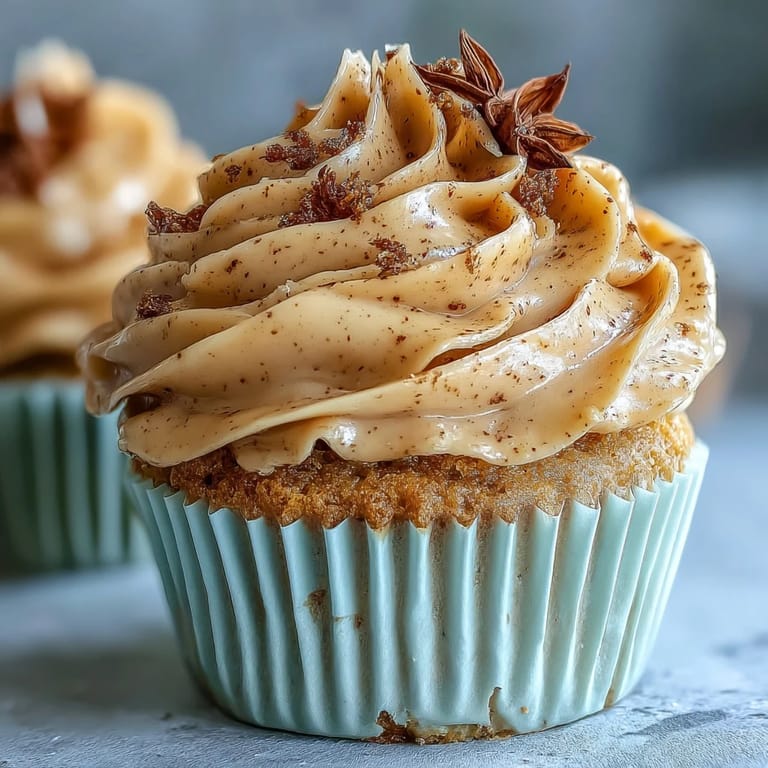 Beautifully decorated Taurus Birthday Cupcakes, perfect for a spring celebration with creamy topping.